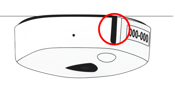 Powering on sensor